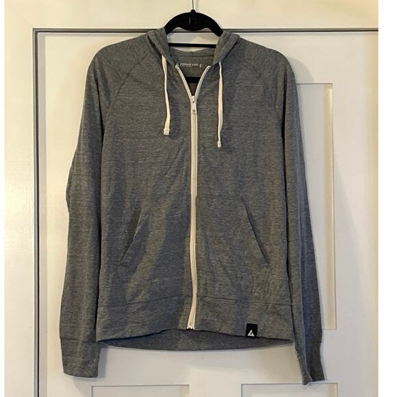 American Giant Men's Lightweight Full Zip charcoal Small - Picture 3 of 6